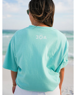 30A Beach Happy Minimalistic T - Shirt - 30A Gear - men tee