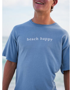 30A Beach Happy Minimalistic T - Shirt - 30A Gear - men tee
