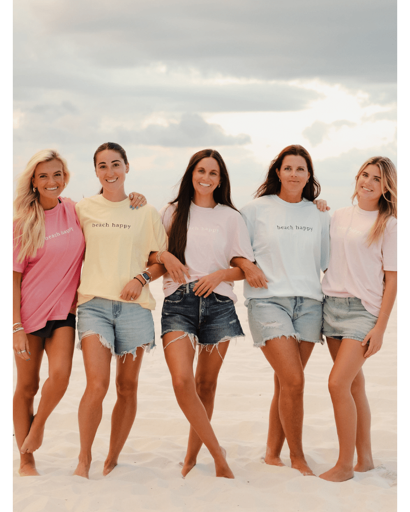 30A Beach Happy Minimalistic T-Shirt - 30A Gear - men tee