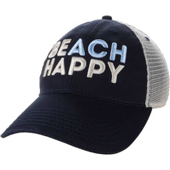 30A Beach Happy Twill/Mesh Hat - 30A Gear - BEACH HAPPY Hats