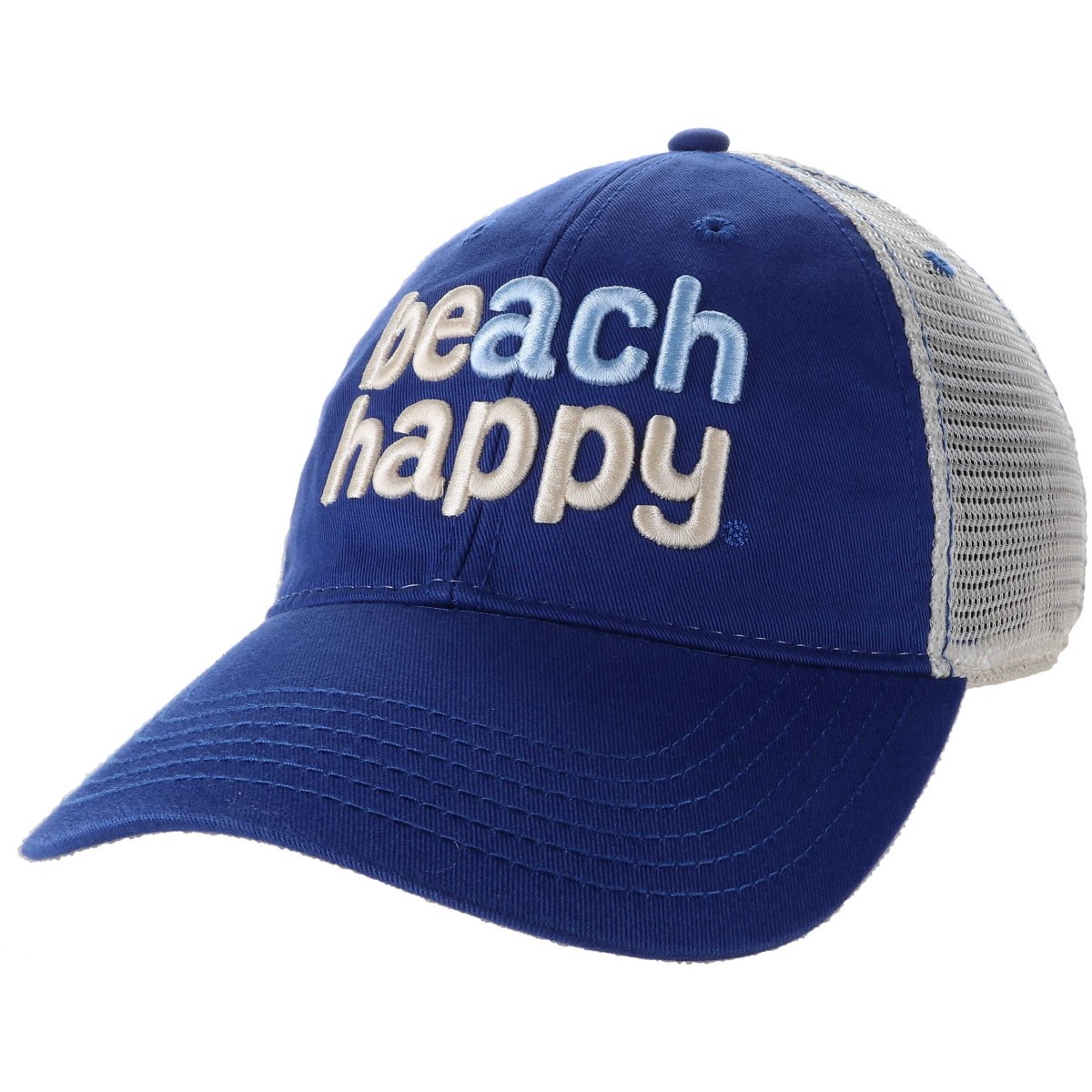 30A Beach Happy Twill/Mesh Hat - 30A Gear - BEACH HAPPY Hats