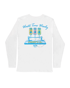 30A Beer Taps Recycled Long Sleeve T-Shirt - 30A Gear - men tee