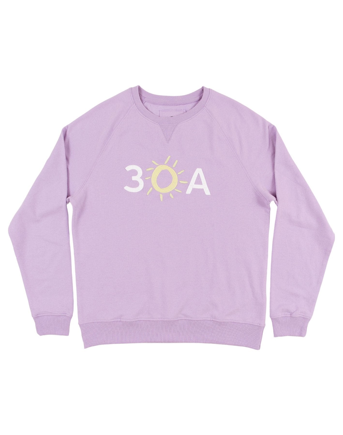 30A Block Logo Applique Sweatshirt - 30A Gear - men fleece