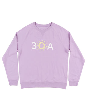 30A Block Logo Applique Sweatshirt - 30A Gear - men fleece