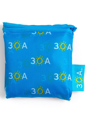 30A Block Logo Foldable Bag - 30A Gear - novelty bags