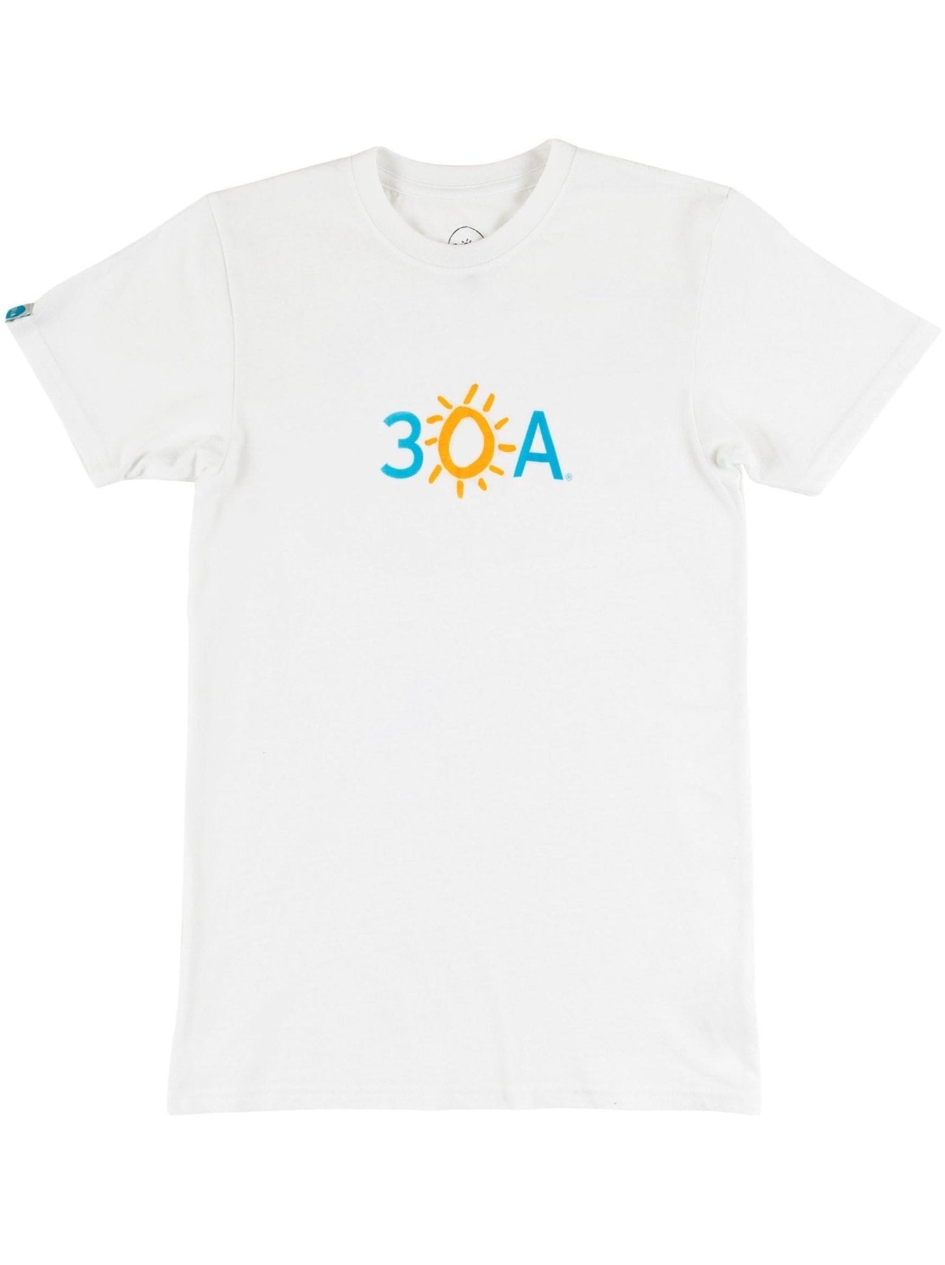 30A Block Logo Recycled T - Shirt - 30A Gear - men tee