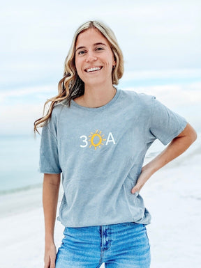 30A Block Logo Recycled T - Shirt - 30A Gear - men tee