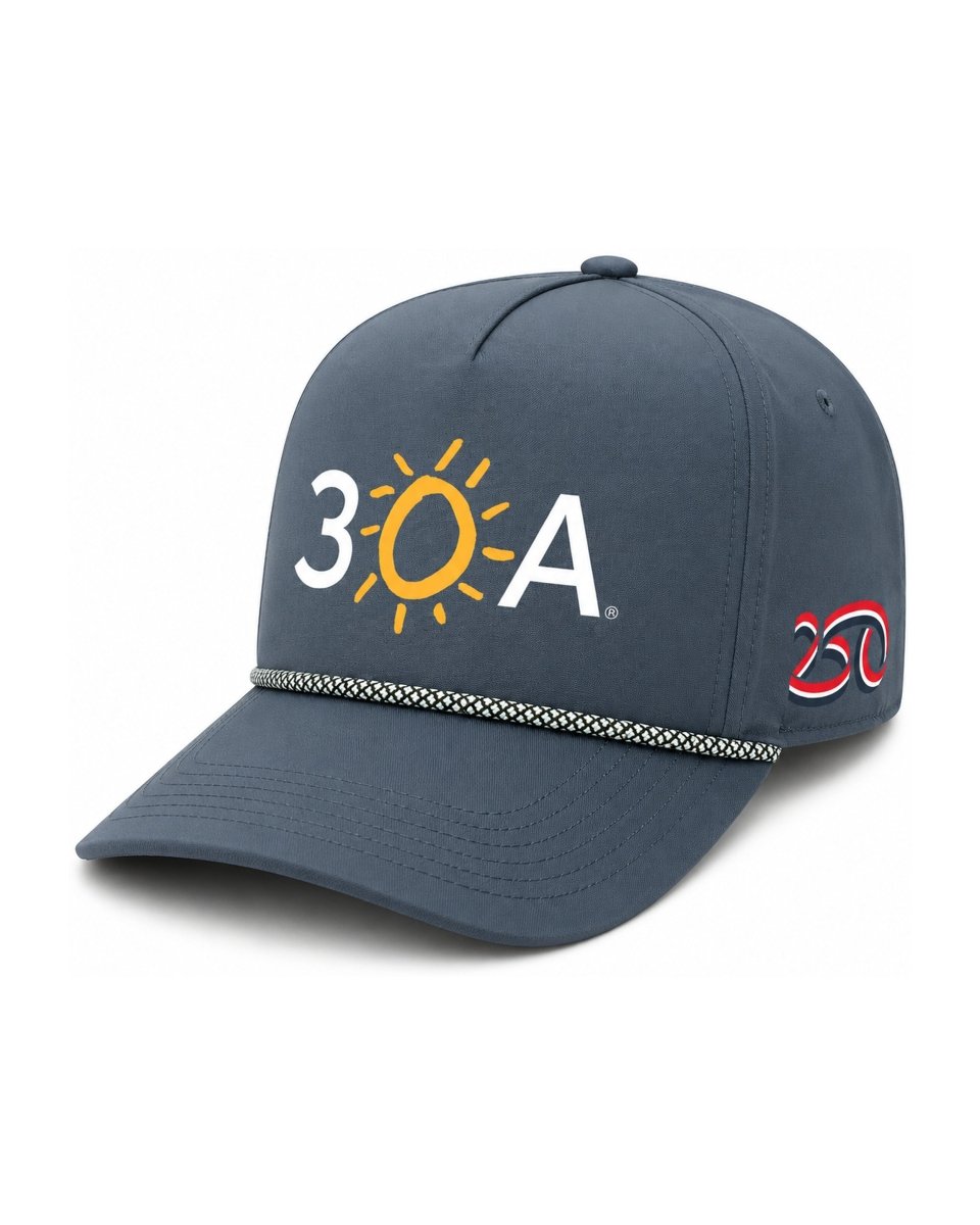 30A Caddy Americana Rope Cap - 30A Gear - caps adjustable