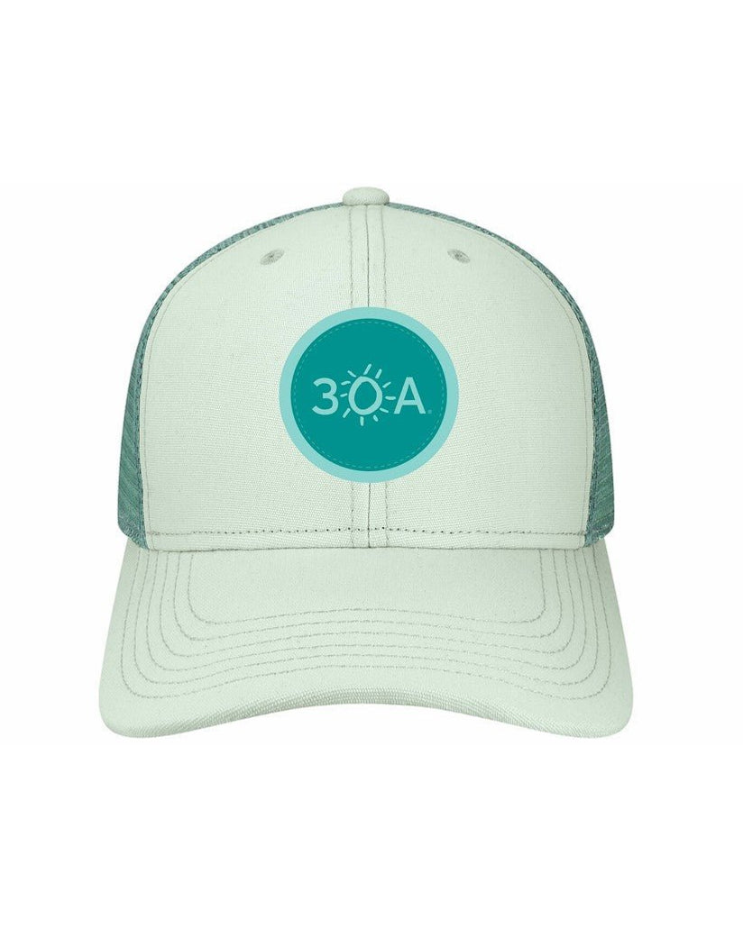 30A Circle Logo MPS Tonal Trucker - 30A Gear - caps adjustable