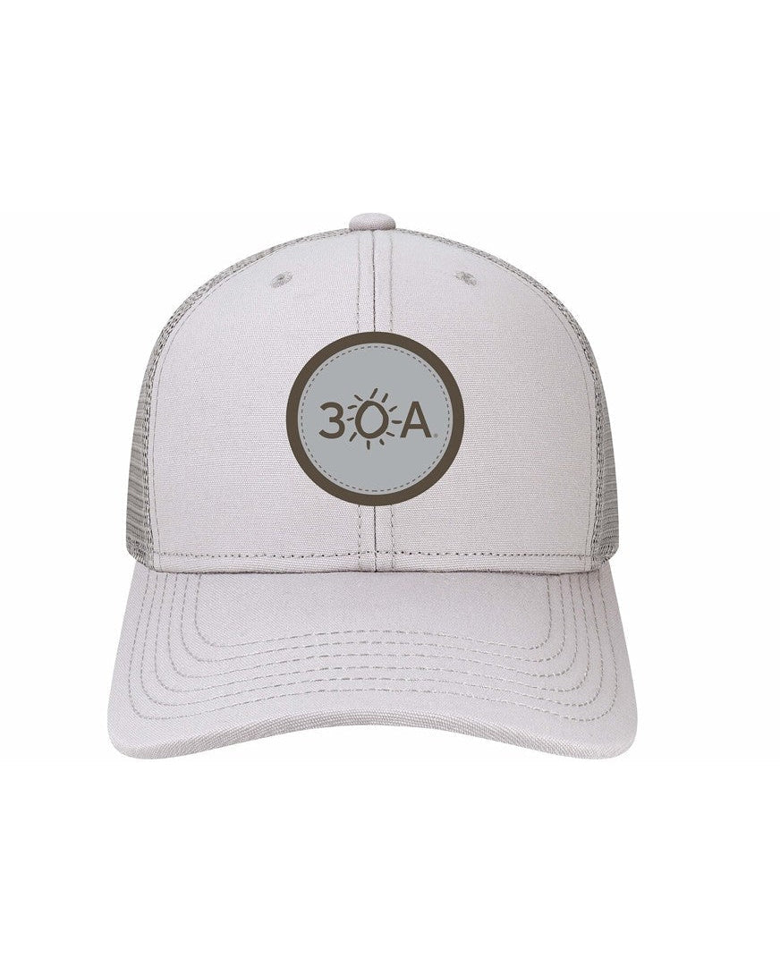 30A Circle Logo MPS Tonal Trucker - 30A Gear - caps adjustable