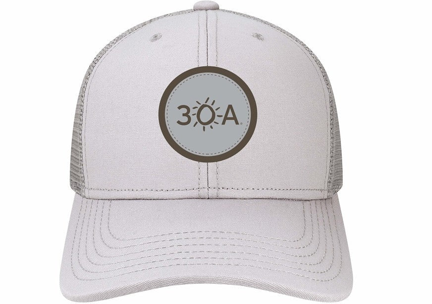 30A Circle Logo MPS Tonal Trucker - 30A Gear - caps adjustable