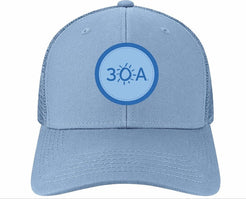30A Circle Logo MPS Tonal Trucker - 30A Gear - caps adjustable