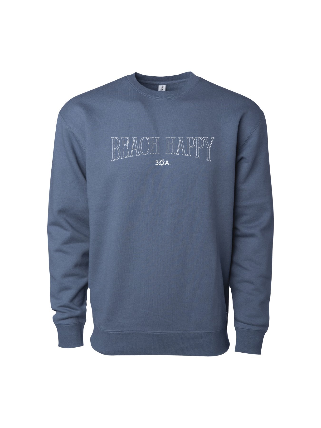 30A Classic Beach Happy Club Sweatshirt - 30A Gear - women fleece