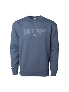 30A Classic Beach Happy Club Sweatshirt - 30A Gear - women fleece