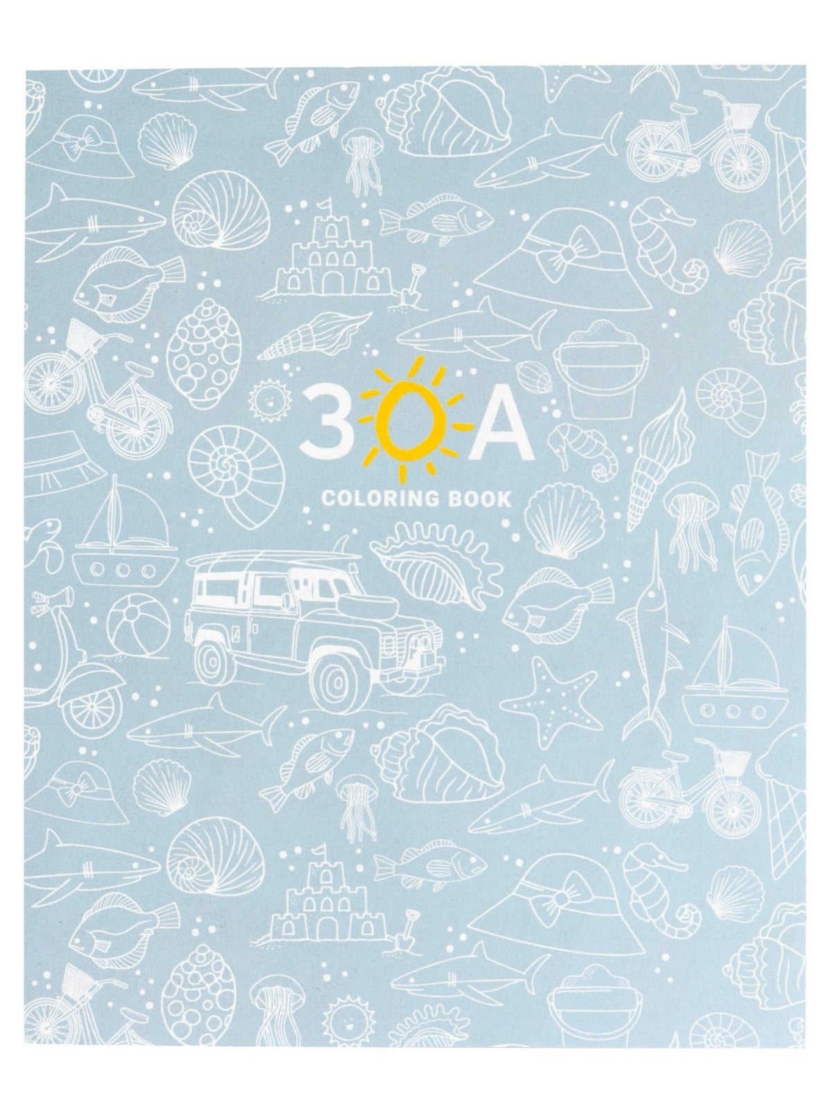 30A Coloring Book - 30A Gear - novelty misc