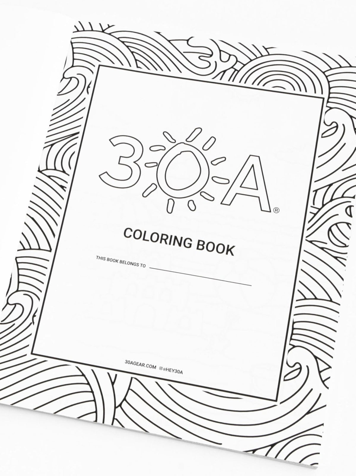 30A Coloring Book - 30A Gear - novelty misc