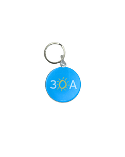 30A Famous Logo Keychain - 30A Gear - novelty misc