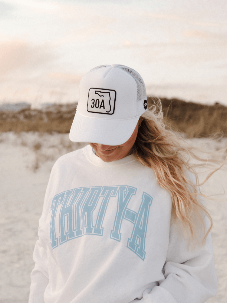 30A Walton County Signage Foam Trucker Hat