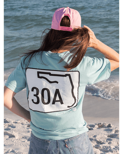 30A Florida Signage T-Shirt - 30A Gear - men tee