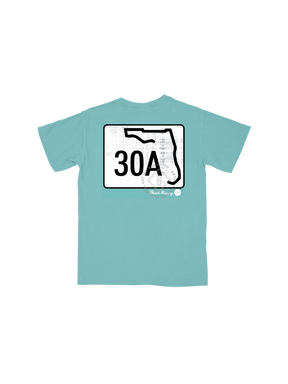 30A Florida Signage T-Shirt - 30A Gear - men tee