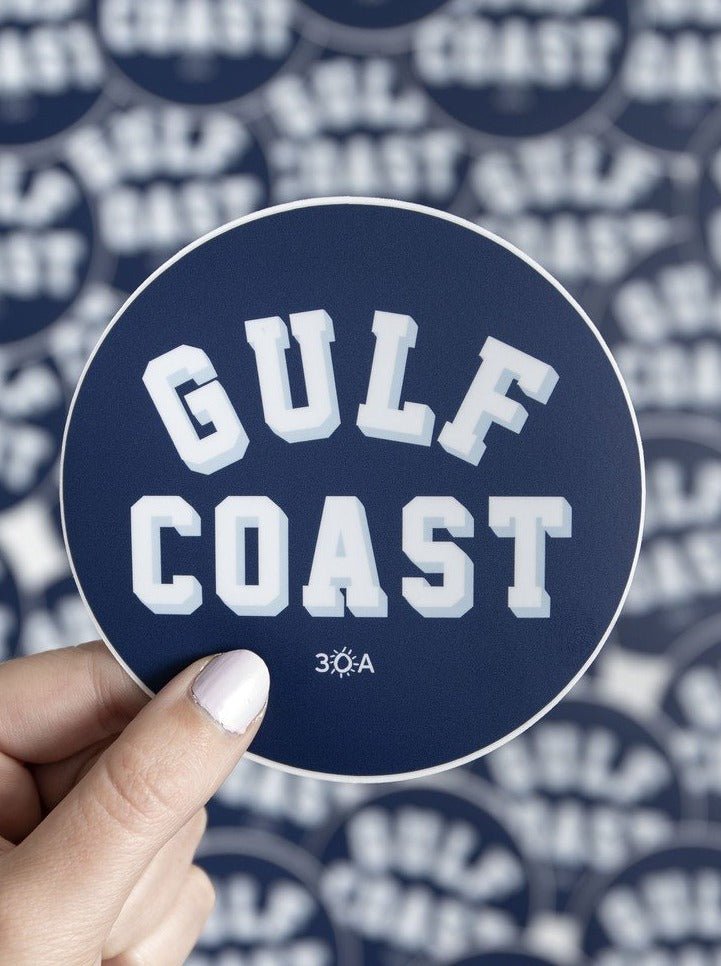30A Gulf Coast Sticker - 30A Gear - novelty sticker