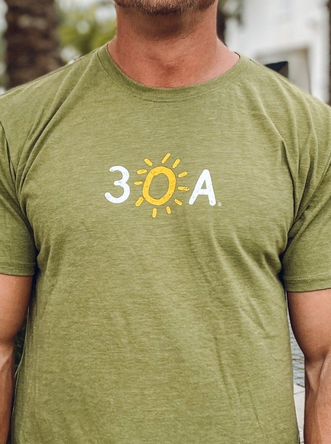 30A Hand - Drawn T - Shirt - 30A Gear - men tee