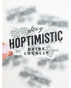 30A Hoptimistic Sticker - 30A Gear - novelty sticker