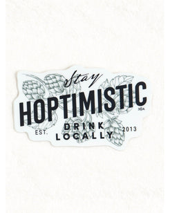 30A Hoptimistic Sticker - 30A Gear - novelty sticker