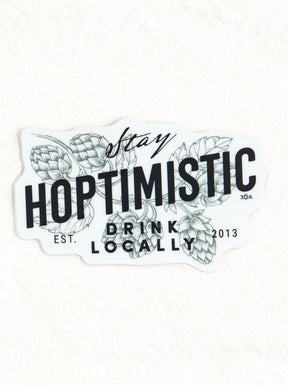 30A Hoptimistic Sticker - 30A Gear - novelty sticker