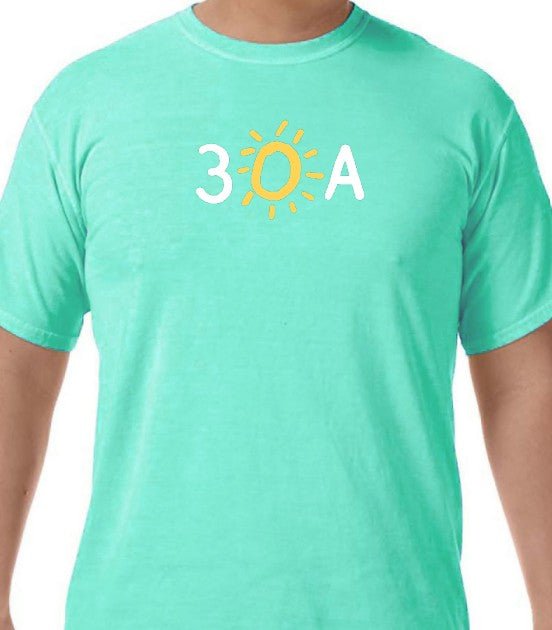 30A Icon Comfort Colors Short Sleeve Tee - 30A Gear - men tee