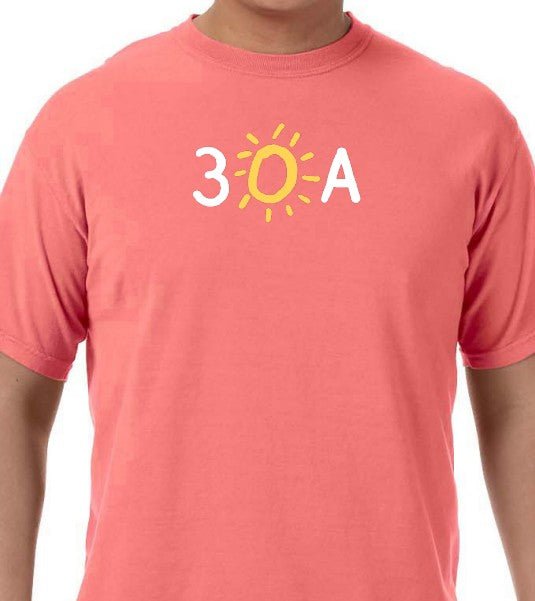 30A Icon Comfort Colors Short Sleeve Tee - 30A Gear - men tee