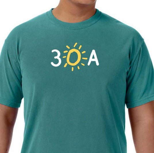 30A Icon Comfort Colors Short Sleeve Tee - 30A Gear - men tee