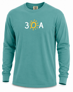 30A Iconic Comfort Colors Long Sleeve Tee - 30A Gear - men tee