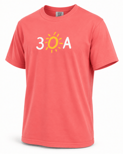 30A Iconic Comfort Colors Short Sleeve Tee - 30A Gear - men tee