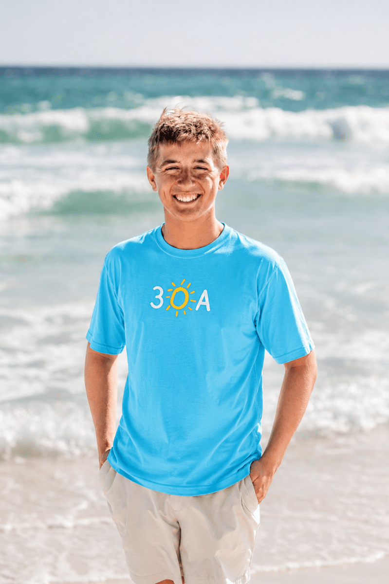 30A Iconic Comfort Colors Short Sleeve Tee - 30A Gear - men tee