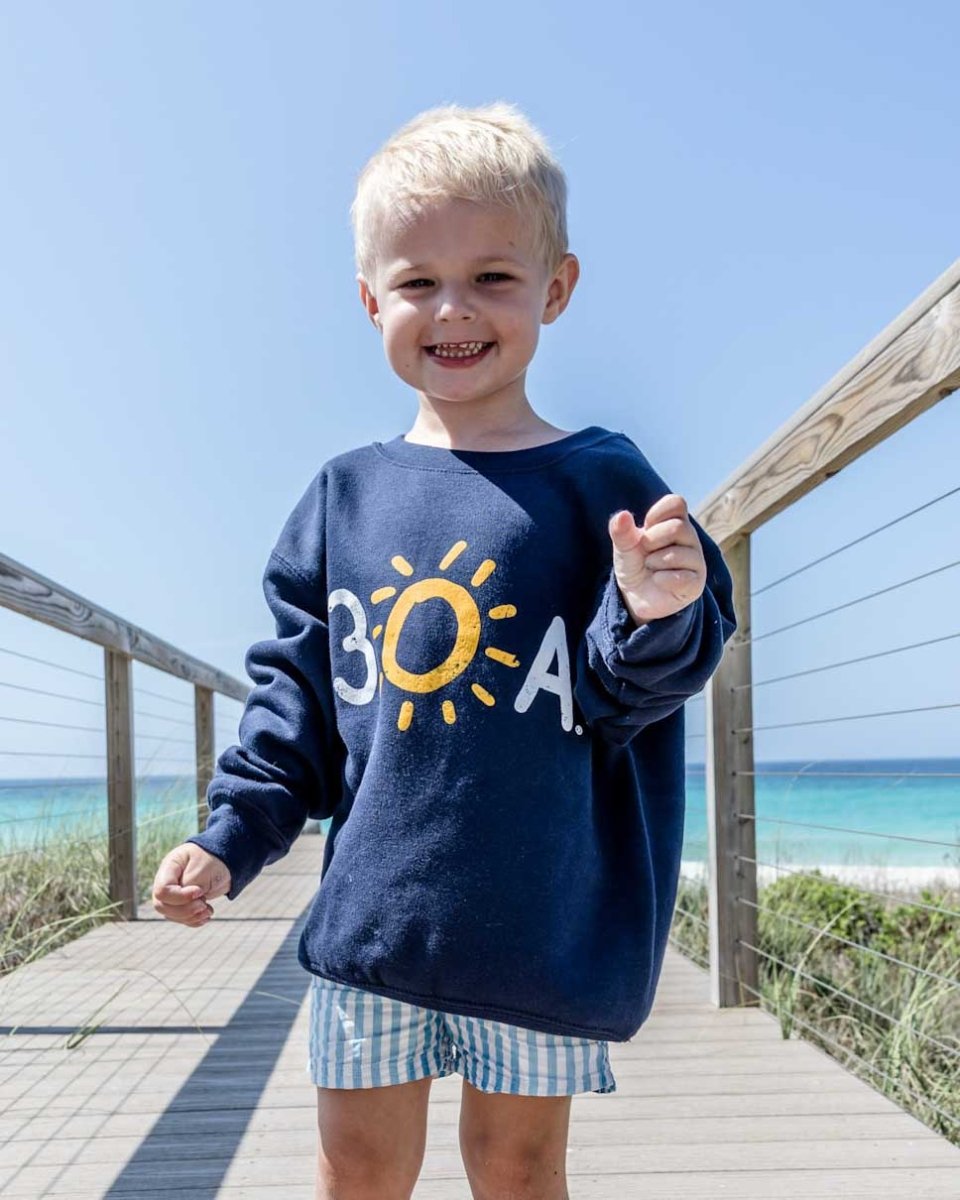 30A Kids Logo Buddy Crew - 30A Gear - Kids Fahion&Jackets