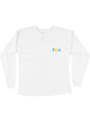 30A Life Shines Varsity T - Shirt - 30A Gear - men tee