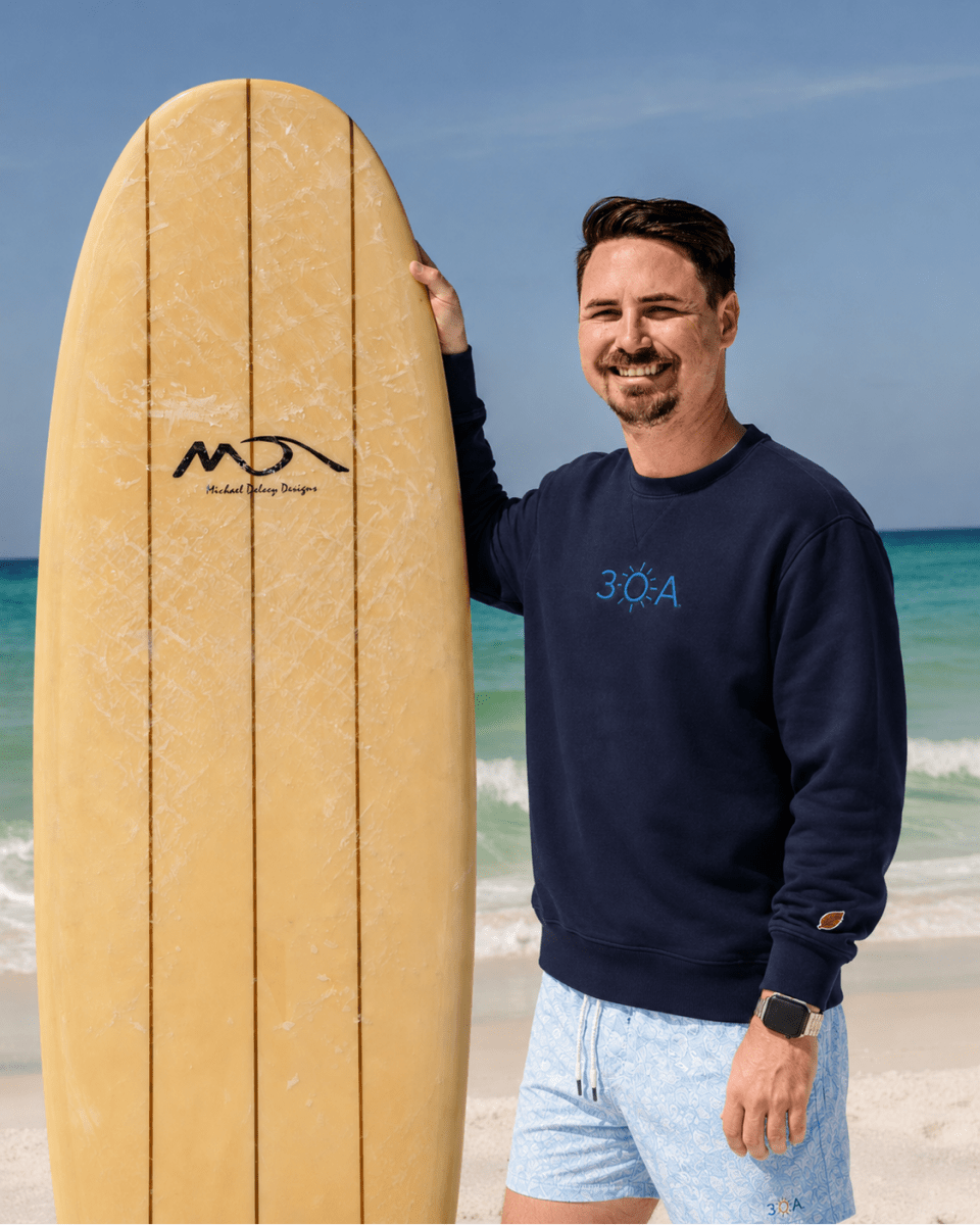 30A Logo 1991 Crew - 30A Gear - Mens Crew Legacy