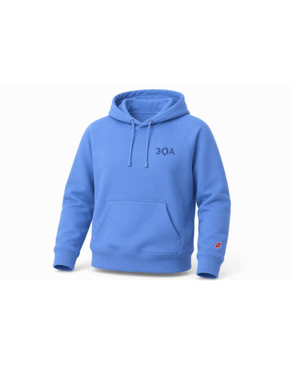 30A Logo 1991 Hoodie - 30A Gear - Mens Hoodie Legacy