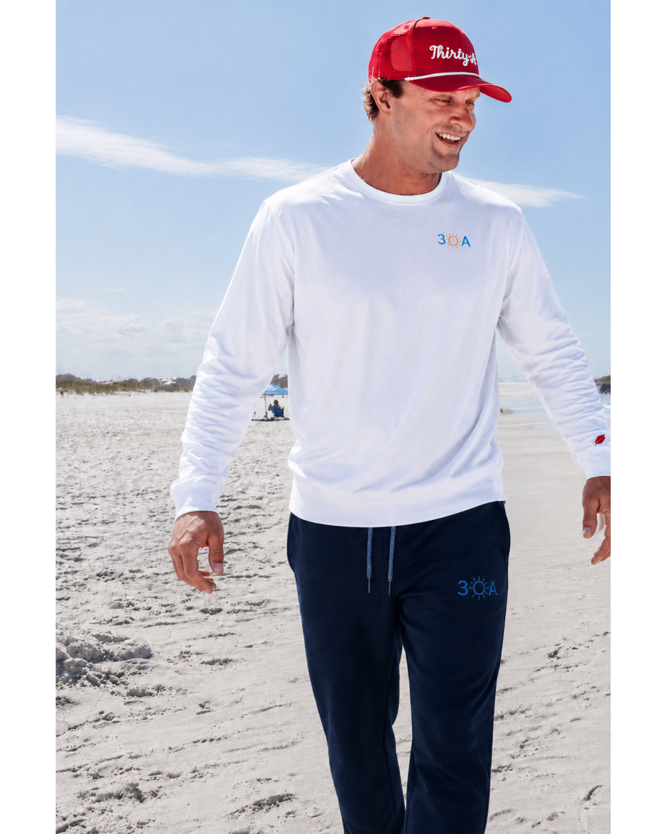 30A Logo 1991 Jogger - 30A Gear - Mens Fleece Pant