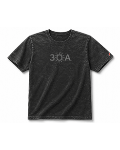 30A Logo Burnout Short Sleeve Crew - 30A Gear - Mens Burnout