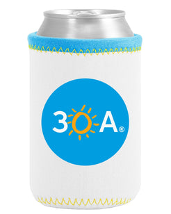 30A Logo Can Cooler - 30A Gear - novelty drinkware
