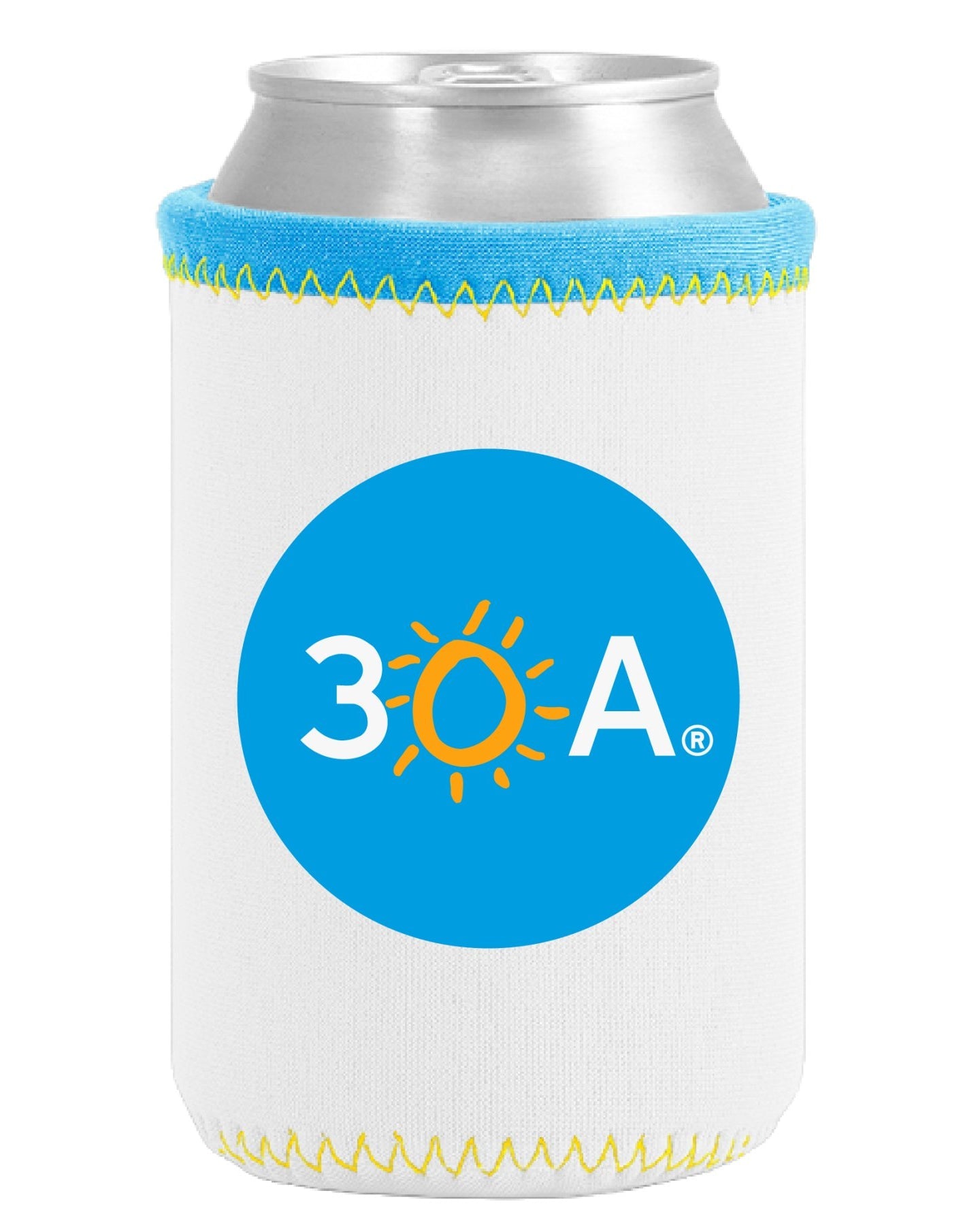 30A Logo Can Cooler - 30A Gear - novelty drinkware