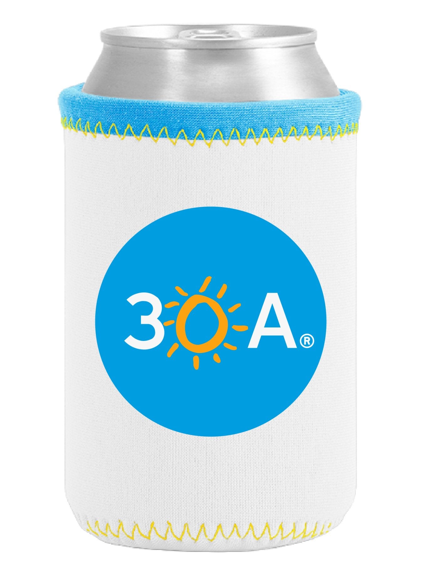 30A Logo Can Cooler - 30A Gear - novelty drinkware