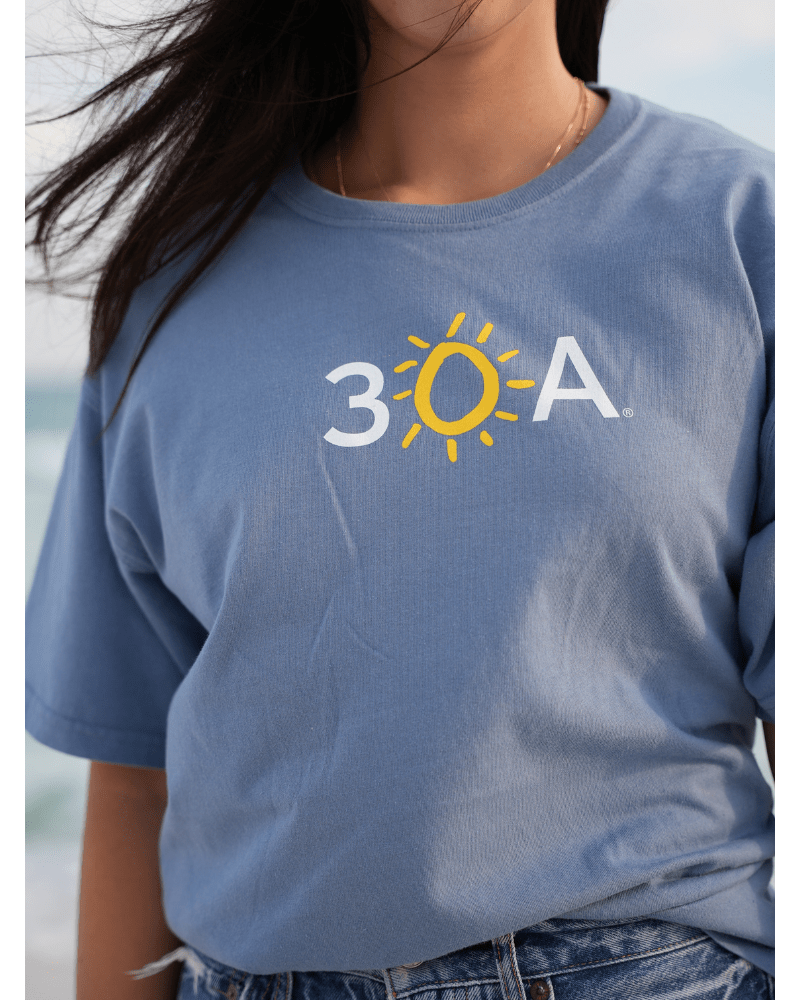30A Logo Comfort Colors T-Shirt - 30A Gear - men tee
