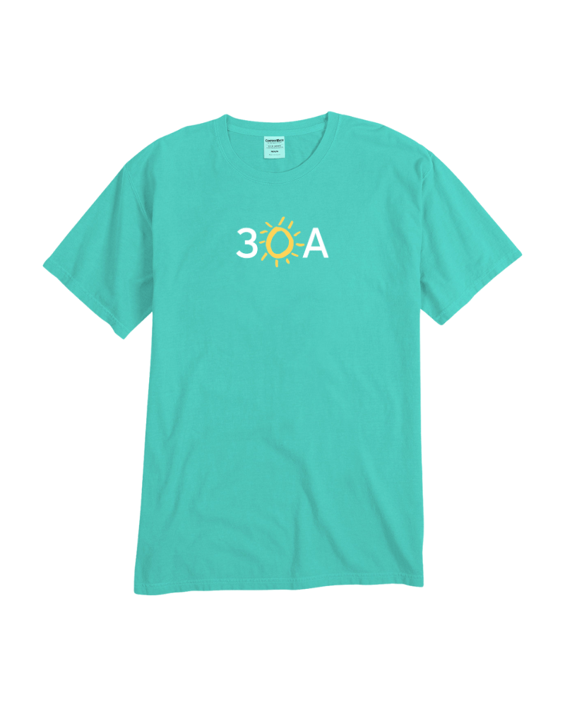 30A Logo Comfort Colors T-Shirt - 30A Gear - men tee