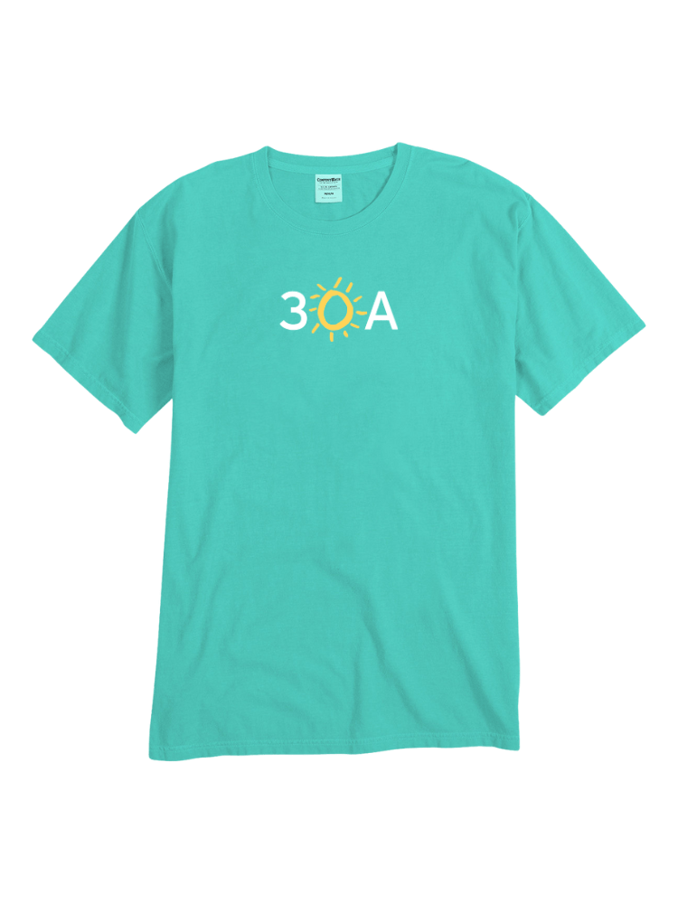 30A Logo Comfort Colors T-Shirt - 30A Gear - men tee