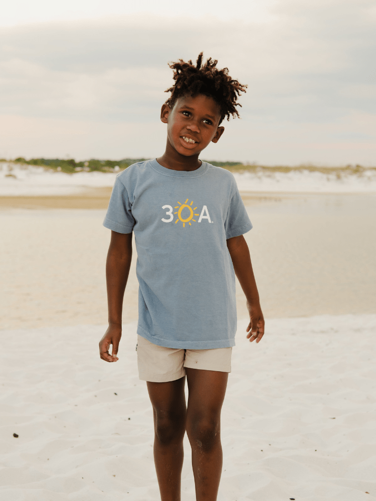 30A Logo Comfort Colors Youth T-Shirt - 30A Gear - youth tee