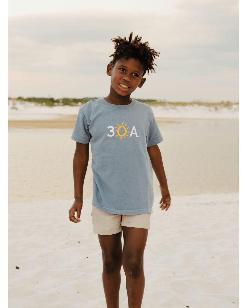 30A Logo Comfort Colors Youth T-Shirt - 30A Gear - youth tee