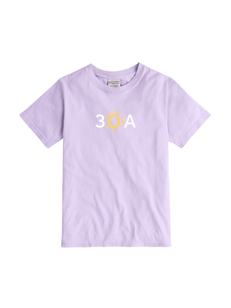 30A Logo Comfort Colors Youth T-Shirt - 30A Gear - youth tee